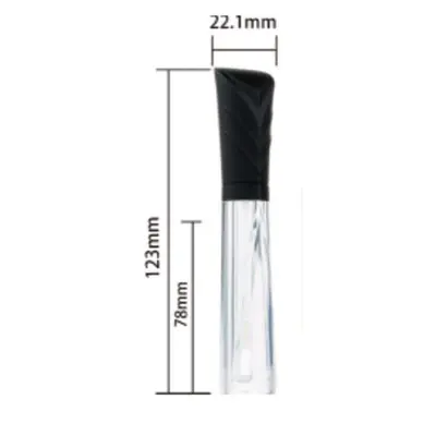 Vỏ son bóng nắp đen vát 123mm – mã NXM0819