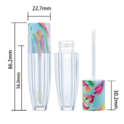 Vỏ son bóng nắp in họa tiết sơn dầu 3.8ml – mã NXM0821