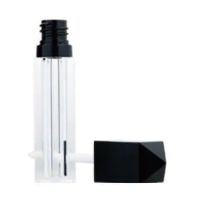 Vỏ son bóng vuông nắp đen góc cạnh 5ml – ảnh 3