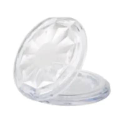Hộp phấn tròn trong nắp vân hoa 75mm – ảnh 2