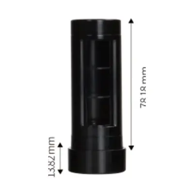 Vỏ phấn phủ dạng thỏi đen in kỳ lân – ảnh 2