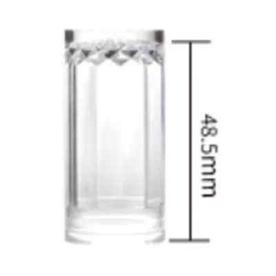 Vỏ son thỏi đen bơm đáy 98mm – ảnh 3