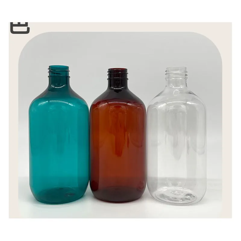 Chai Boston trong / nâu trà / xanh ngọc – mã NXP0017