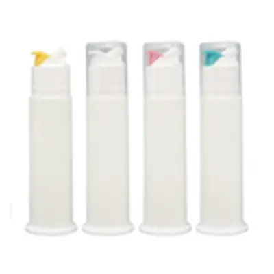 Chai tuýp vòi bơm đứng trắng nắp màu 60g – mã NXP0081