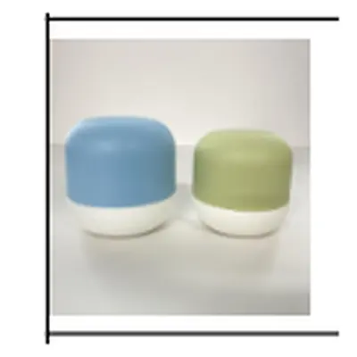 Hũ nhựa nắp tròn cao màu pastel – mã NXP0100