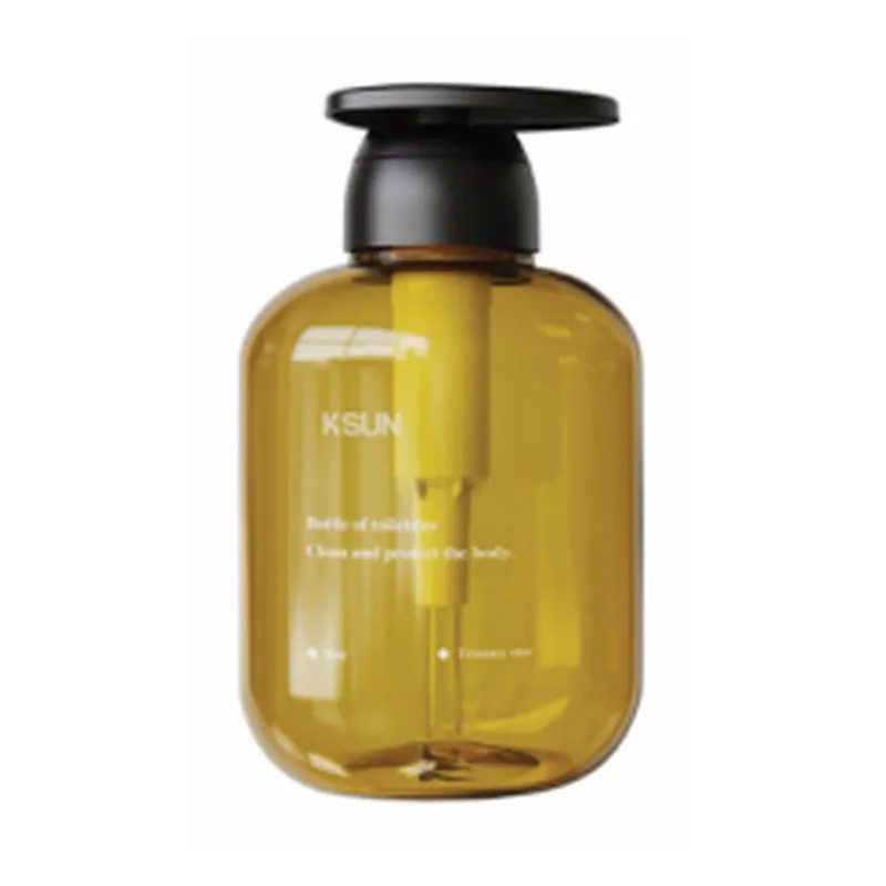 Chai sữa tắm dáng tròn vai vòi bơm 500ml – mã NXP0108