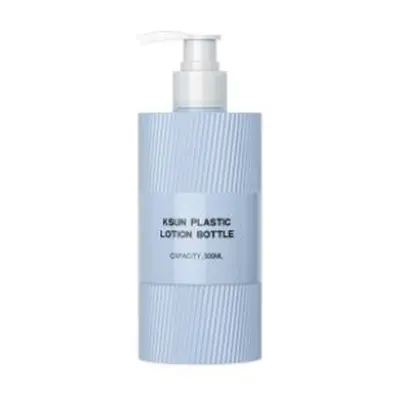 Chai lotion vân sọc xanh / trắng vòi bơm – mã NXP0131