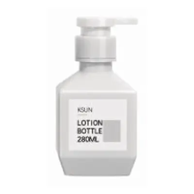 Chai lotion vuông xám 280–600ml – ảnh 3
