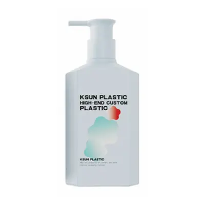 Chai lotion vuông trắng xanh vòi bơm – mã NXP0198