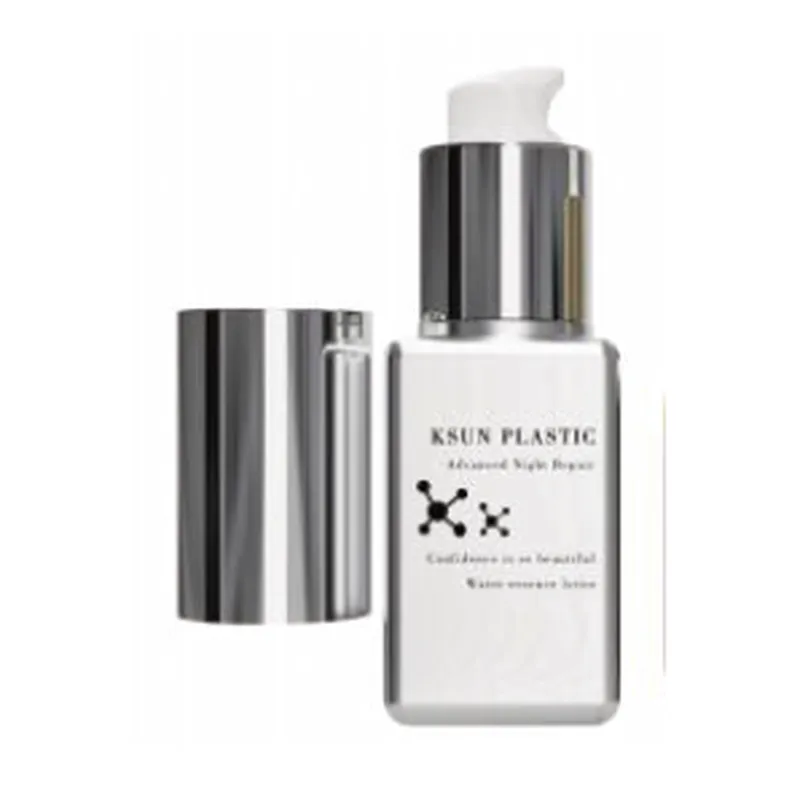 Chai serum bạc nắp trụ vòi bơm – mã NXP0214