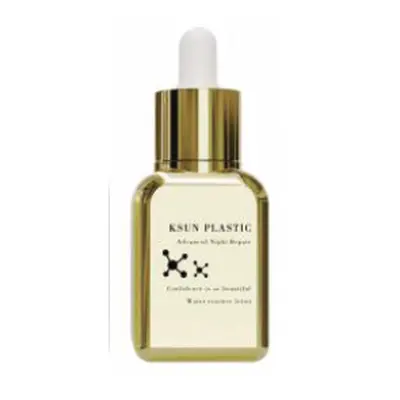 Chai serum vuông vàng nhỏ giọt – mã NXP0215