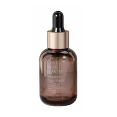 Chai serum nâu nhỏ giọt vàng hồng – mã NXP0223