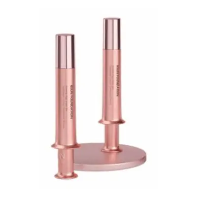 Ống tiêm mỹ phẩm hồng / vàng dáng đứng – mã NXP0240