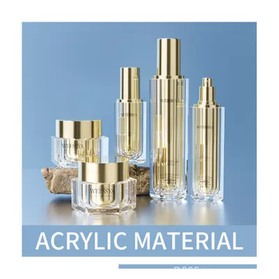 Chai acrylic lục giác vàng 100ml – ảnh 2