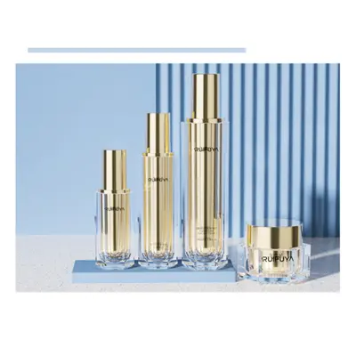 Chai acrylic lục giác vàng 100ml – ảnh 1