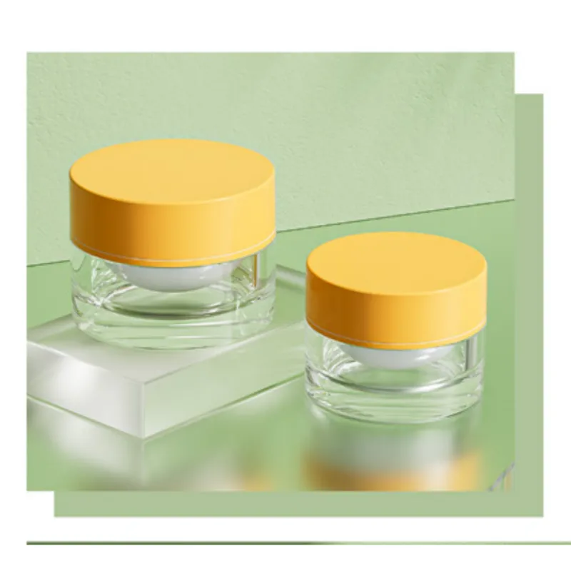 Hũ thủy tinh nắp vàng nhám – mã NXP0334