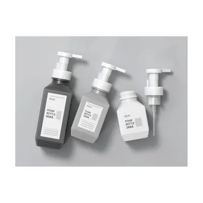 Chai tạo bọt vuông số 1 (đen, xám, trắng) – ảnh 2