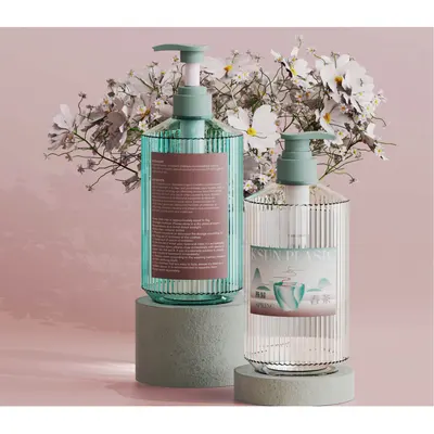 Chai lotion tròn sọc dọc – mã NXP0400