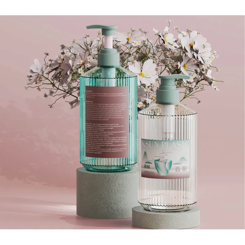 Chai lotion tròn sọc dọc – mã NXP0400