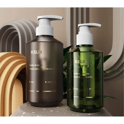 Chai tròn lotion vai xiên (nâu, xanh lá) – mã NXP0406