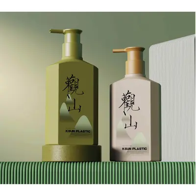 Chai vuông dẹt số 3 (vàng, kem) – mã NXP0438