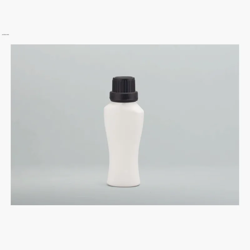 Chai trắng dáng eo nắp vặn đen – mã NXP0486