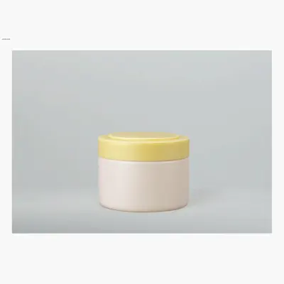 Hũ nhựa PP trắng nắp vàng kem – mã NXP0496