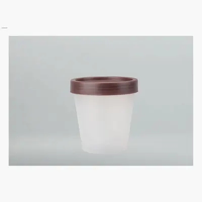 Hũ nhựa mờ nắp nâu – mã NXP0513