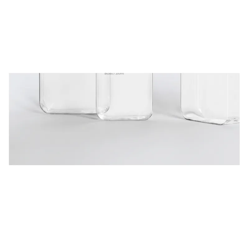 Chai PETG thành dày vuông trong – mã NXP0522