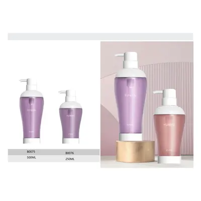 Chai PETG thành dày tím hồng 500ml/250ml – mã NXP0528