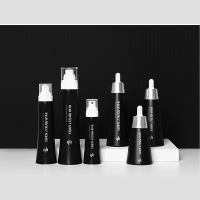 Chai PETG thành dày đen 110ml/60ml – mã NXP0539
