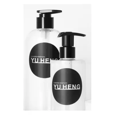 Bộ chai PET trắng nhãn đen – ảnh 2