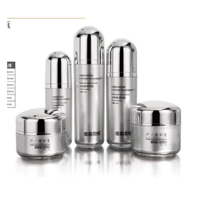 Bộ chai 2 lớp xanh ngọc nắp bạc – ảnh 4
