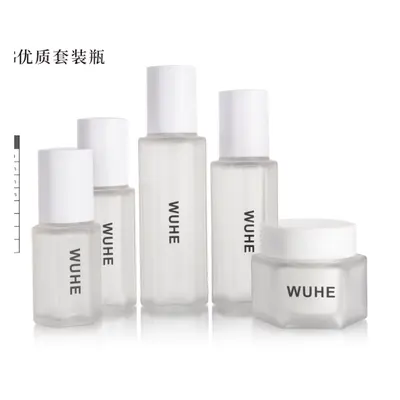 Bộ chai thành dày xanh lá chuyển màu – ảnh 3