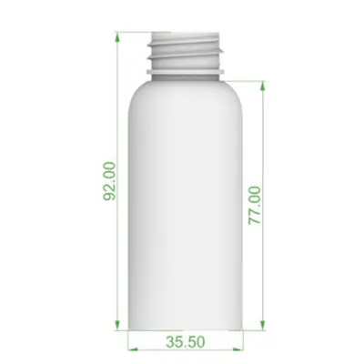 Chai PET trong nắp bật 60ml – ảnh 2
