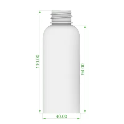 Chai PET trắng vai tròn Φ40 – mã NXP0625