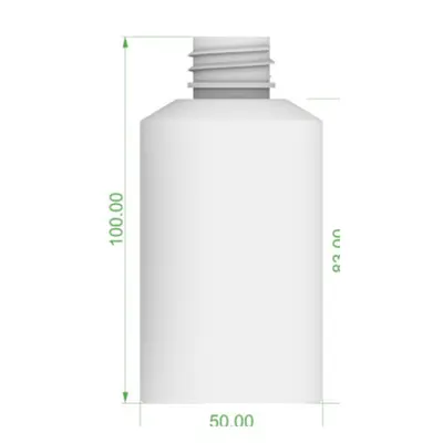 Chai PET trong vòi bơm đen 120ml – ảnh 2