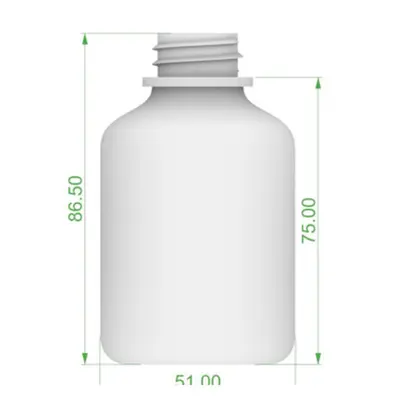 Chai PET trắng 120ml–40ml – ảnh 2