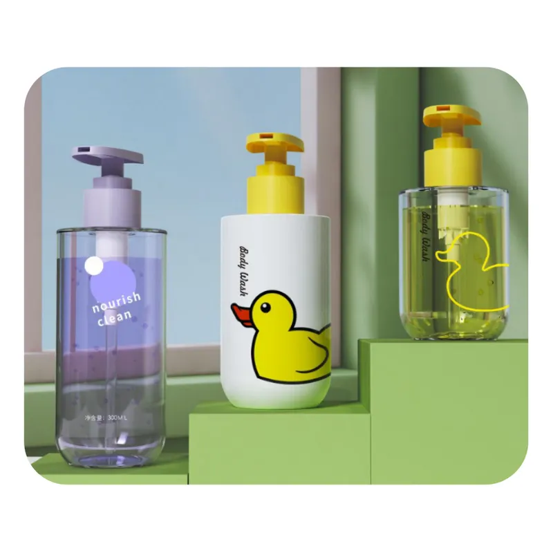 Chai PET trẻ em in hình vịt – mã NXP0651