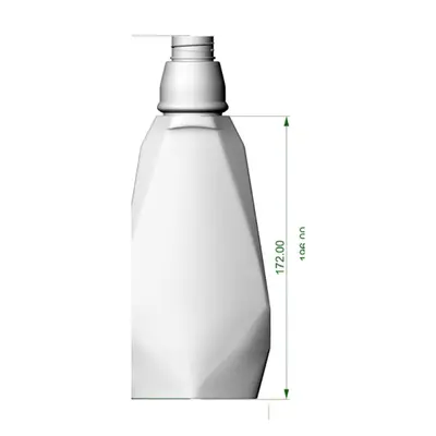 Chai PET trắng dáng giọt 500ml–80ml – ảnh 2