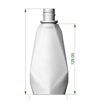 Chai PET trắng dáng giọt 500ml–80ml – ảnh 3