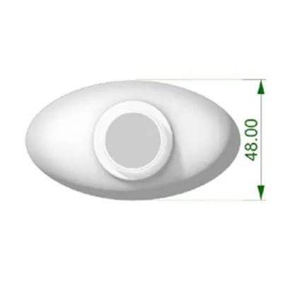 Chai PET trắng dẹt oval – ảnh 4