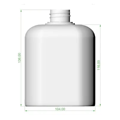 Chai PET xanh mint dẹt 750ml – ảnh 2