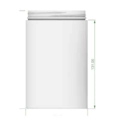 Hũ PET đen nắp gỗ 800ml–400ml – ảnh 2