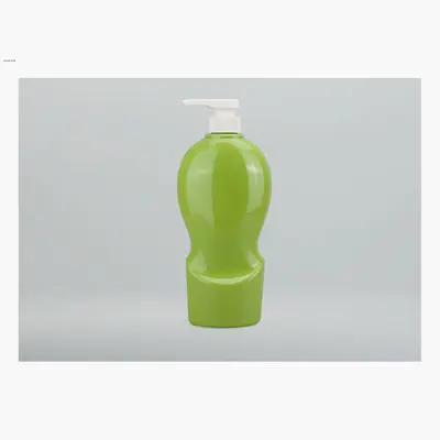 Chai nhựa xanh lá dáng hồ lô – mã NXP0737
