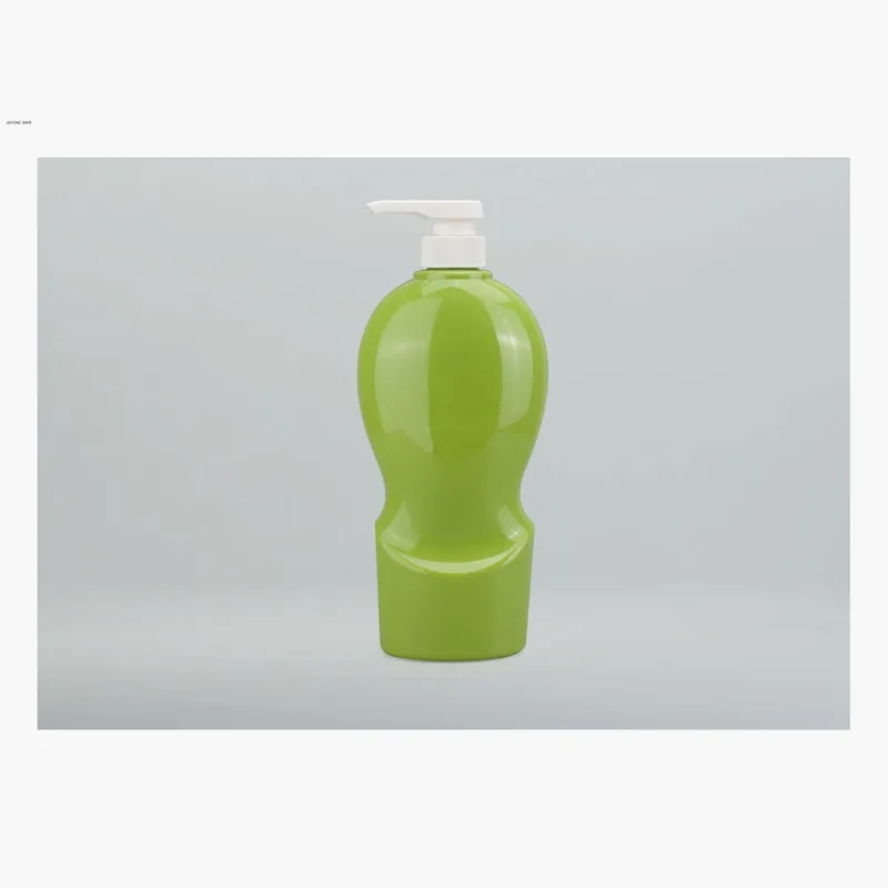 Chai nhựa xanh lá dáng hồ lô – mã NXP0737