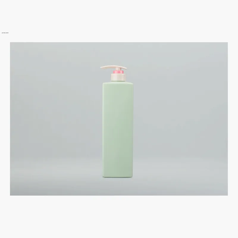 Chai nhựa vuông cao xanh mint – mã NXP0739