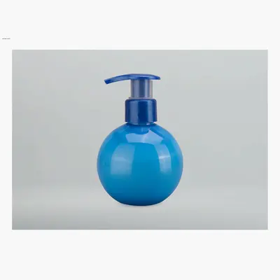 Chai nhựa xanh dương tròn cầu – mã NXP0747