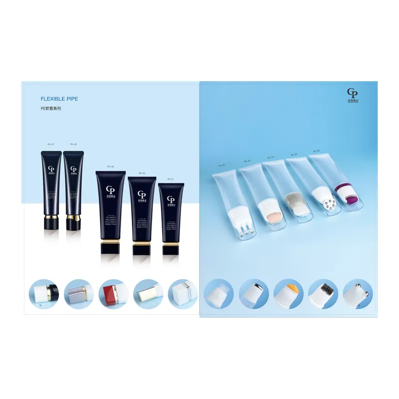 Tuýp mềm đen / trong nắp đa dạng – mã NXP0752