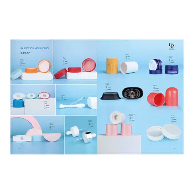 Nắp và hũ nhựa ép phun nhiều màu – mã NXP0754